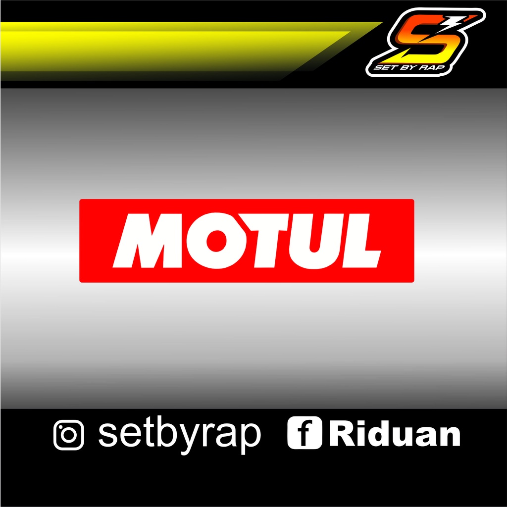 stiker motul
