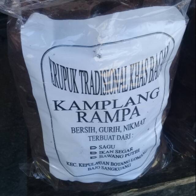 

Kerupuk ikan Cakalang . Kerupuk ikan Asli Halmahera selatan