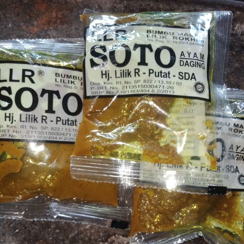 

bumbu soto lilik