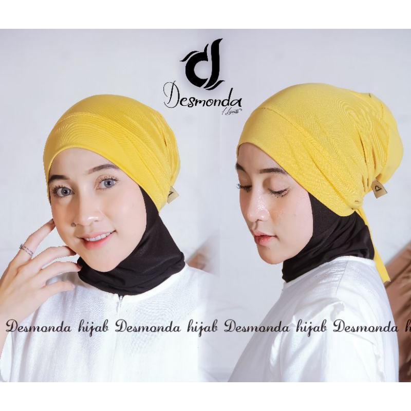 Ciput Basic Tali Arab Jersey Ori Desmonda Hijab