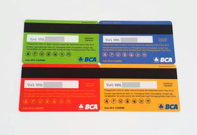 Flazz BCA Sign - Journey On Train ORI /Like eTOLL eMONEY Tapcash or Brizzi
