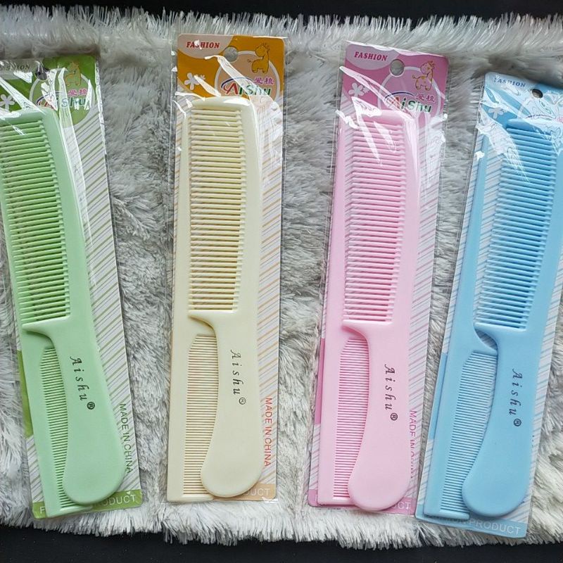 SISIR GAGANG JUMBO ISI 2 SISIR WARNA WARNI PREMIUM AISHU SISIR ANAK PER SET ISI 2 UKURAN BESAR