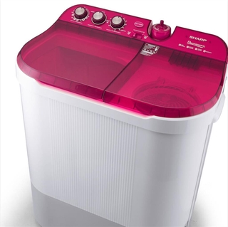SHARP Mesin Cuci Twin Tub 10 KG EST1090PK 1090 PK SHARP Mesin Cuci Twin Tub 10 KG EST1090PK 1090 PK
