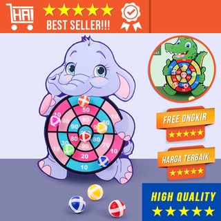 MAINAN ANAK LEMPAR BOLA DART TEMPEL DARTBOART DART BOART GAME ANAK-ANAK TARGET BALL PERMAINAN SERU