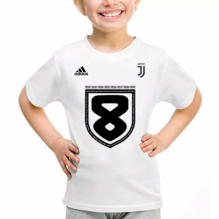 KAOS ANAK JUVENTUS SCUDETTO 8 BAJU TSHIRT BAJU ANAK JUVENTUS