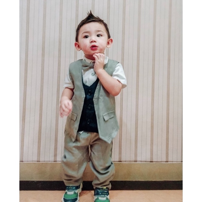 Baby tuxedo 1-3 tahun 0-8 tahun set tuxedo bayi baju kondangan celana panjang dan pendek tuxedo anak laki laki jas anak laki laki balita