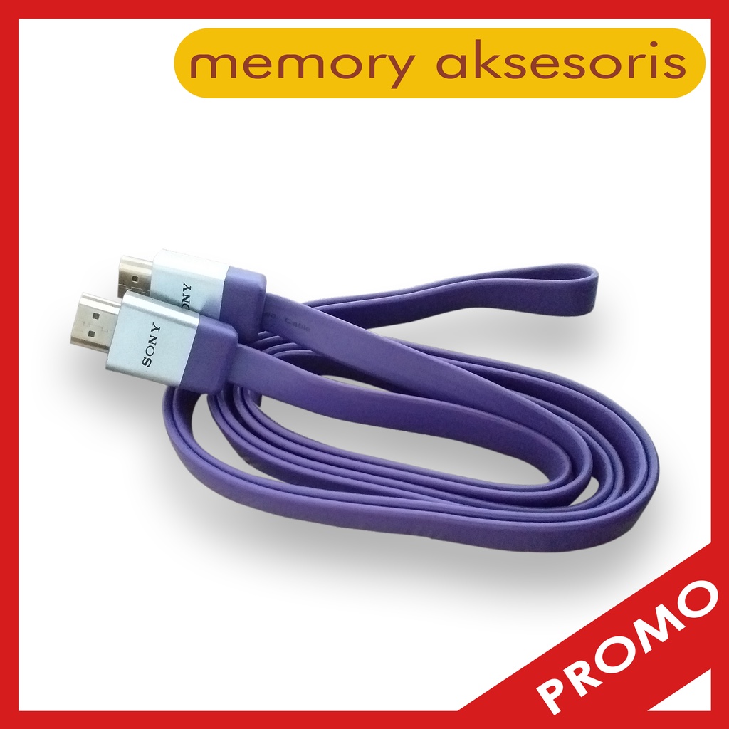 Kabel HDMI Sony Flat 2M , Kabel HDMI sony 2 meter