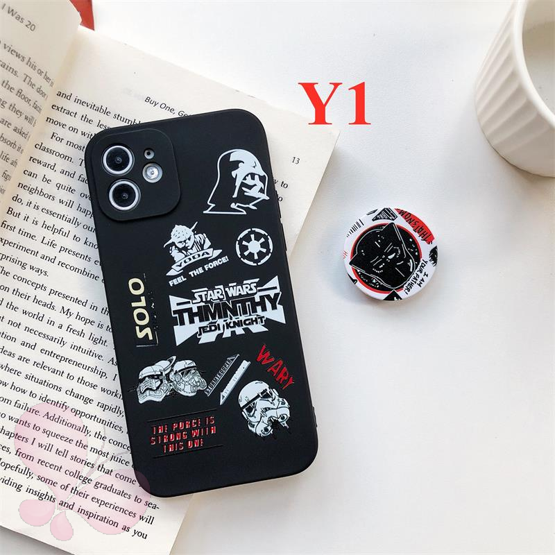 Soft Case Bahan Tpu Desain Star Wars Untuk Iphone 6s 7 8 Plus Iphone 12 11 Pro Max X Xr Xs Max Se 2020