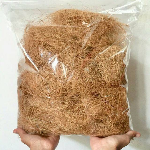 Sabut kelapa kemasan 1kg - coco fiber 1kg - media tanam
