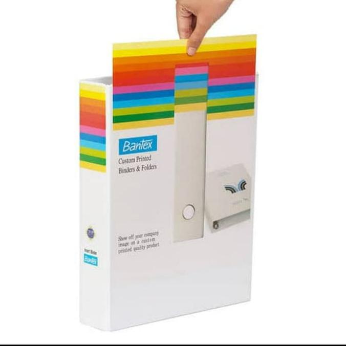

Office & Stationery | Document Organizer | Odner Bantex Putih 8542 (40Mm ) 2 Ring | Best Seller