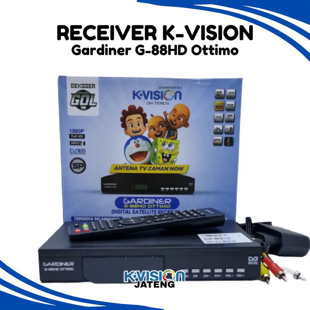 Jual Receiver GARDINER OTTIMO LGSAT STARS bonus voucher 50rb termurah