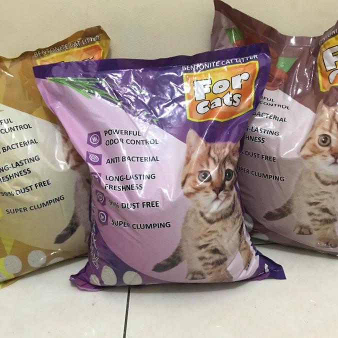 ~~~] pasir forcats for cats 5L 5 Liter-Pasir Kucing Gumpal Wangi Aroma