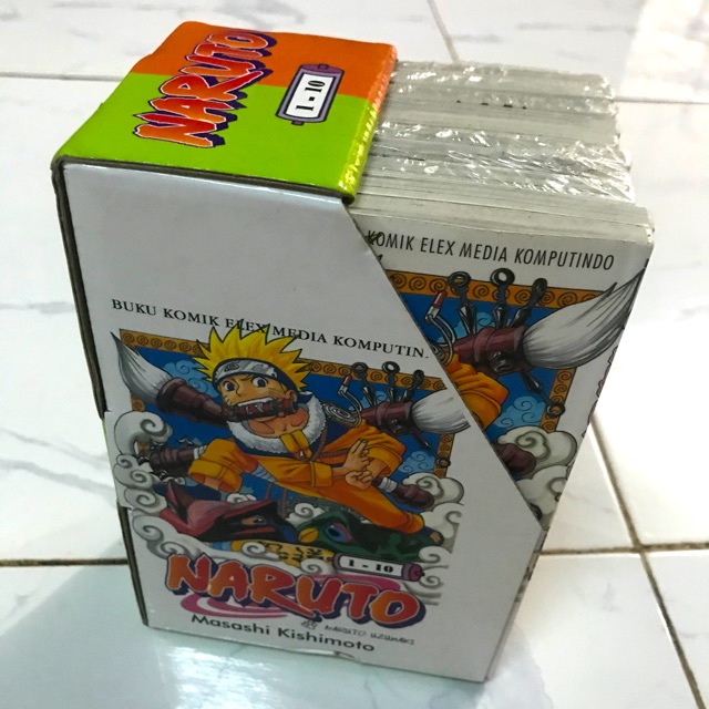 KOMIK NARUTO VOL. 1-10