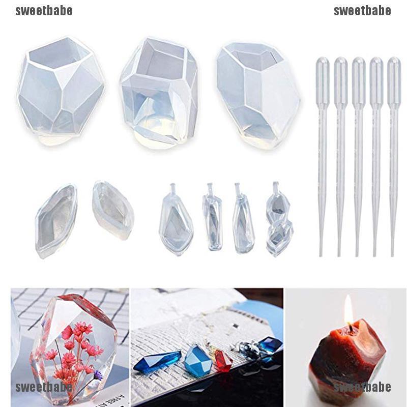 SW 14Pcs Set Cetakan Resin Epoxy Bahan Silikon Bentuk SW 14Pcs Set Cetakan Resin Epoxy Bahan Silikon Bentuk