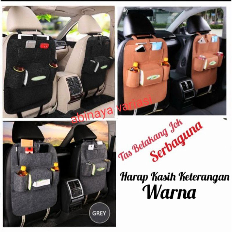 Tas Belakang Jok Mobil CANTER Serbaguna