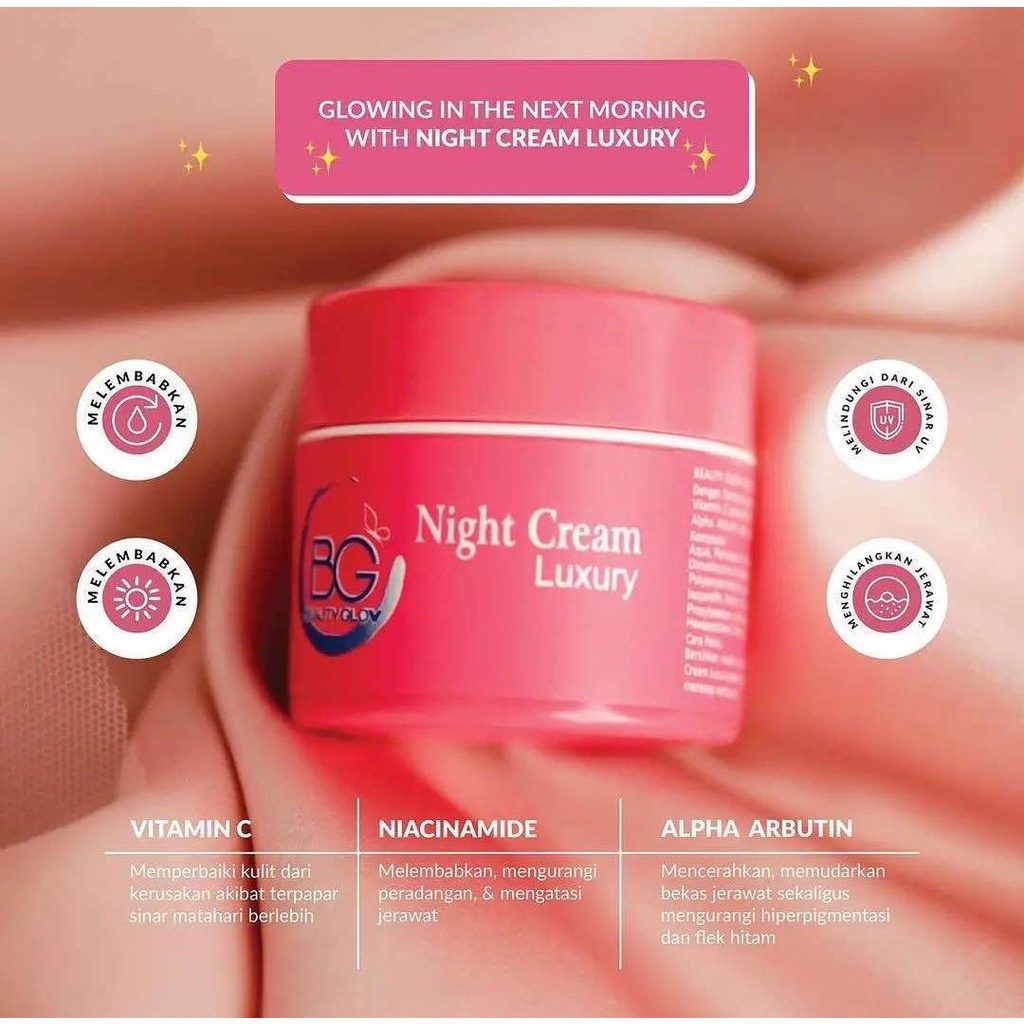 BG Skin Night Cream Luxury