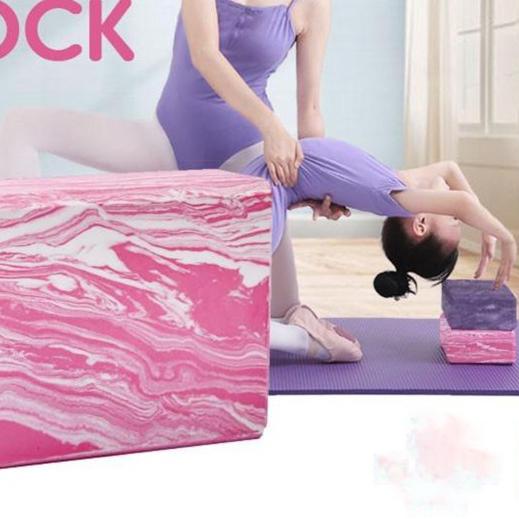 ➥ Balok yoga murah meriah / balok yoga / balok foam yoga - Biru ۞