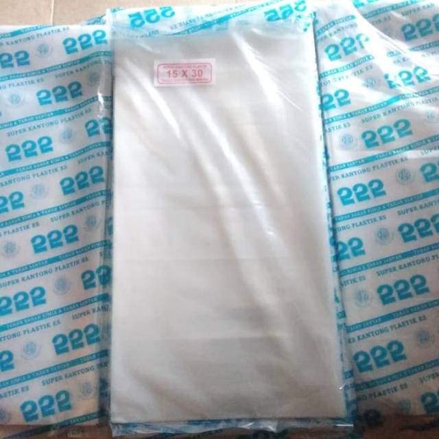 Jual Plastik Pe Uk 15x30 Atau Ukuran Satukg Cap 222 Biru Shopee Indonesia 3294