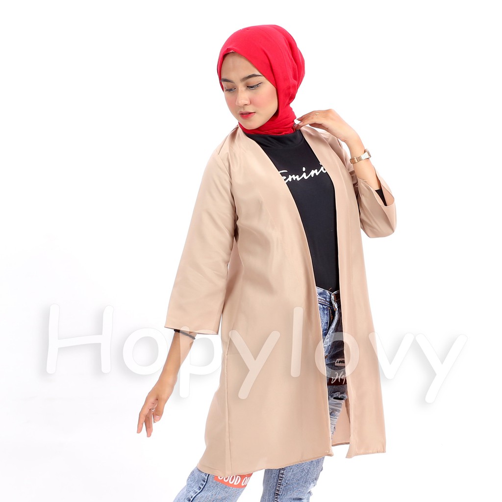 HOPYLOVY SUPER SALE - Cardigan Panjang Long Cardy Renia