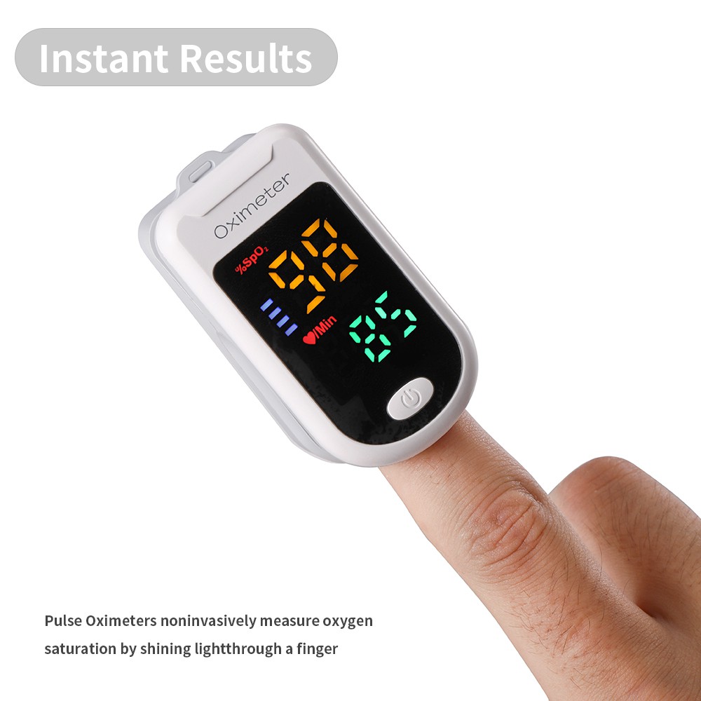 Fingertip Pulse Oximeter Oximetry Sp02  LED AB-88  ALAT UKUR KADAR OKSIGEN DARAH DAN DETAK JANTUNG