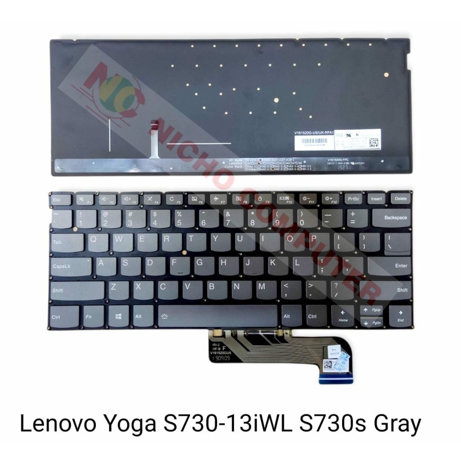 KEYBOARD LENOVO YOGA 730-13iWL S730S BACKLITE