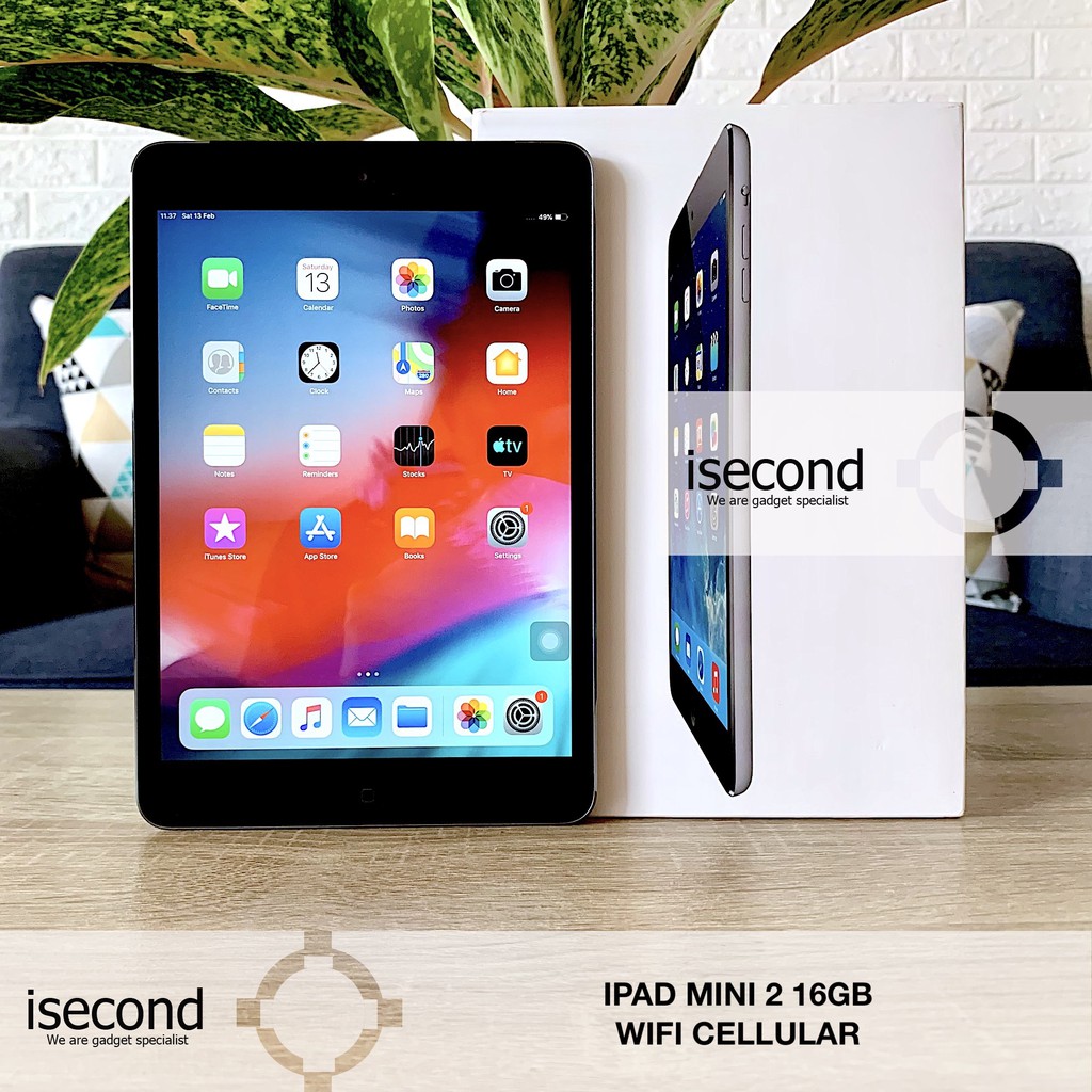 Ipad Mini 2 16GB CELL LTE WIFI Second Mulus