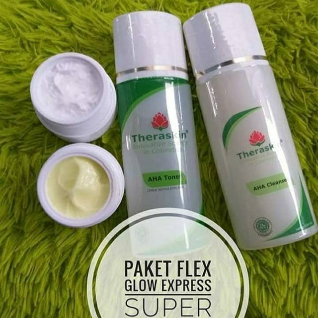 Paket flek glow express Theraskin ORIGINAL