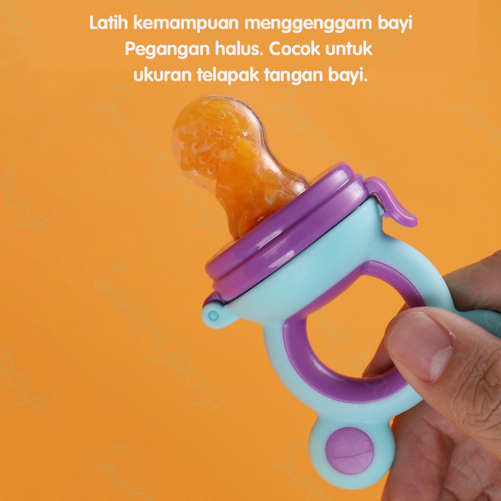 SweetyBayi Dot buah bayi mpasi Empeng buah bayi Baby fruit feeder silicon