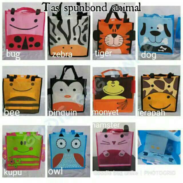 

Tas Ulang tahun Tenteng Sponbun Animal untuk Tas Snack Ultah