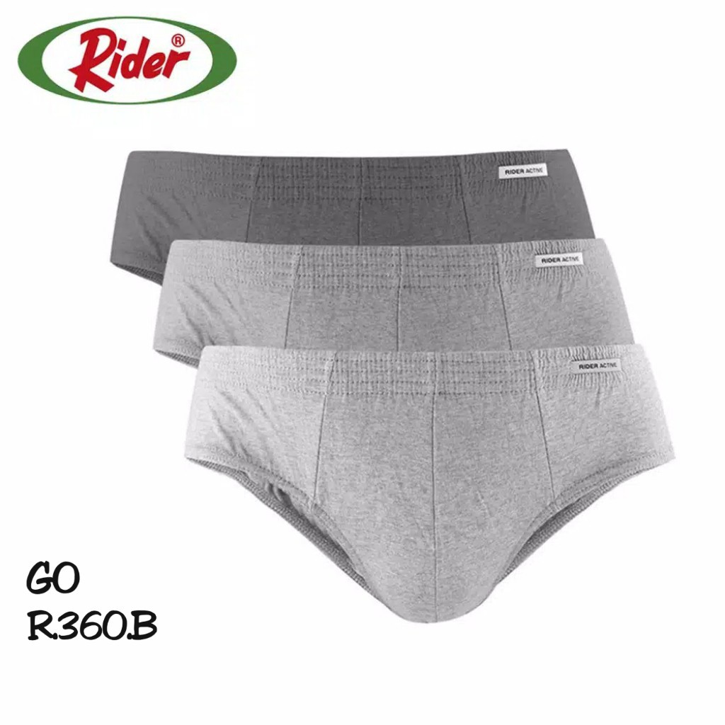 gos RIDER CELANA DALAM PRIA Underwear 100% Original-R.360B