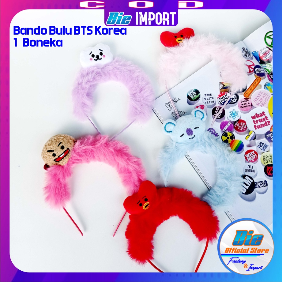 Bando BTS Korea Impor / Bandana BTS Best Seller