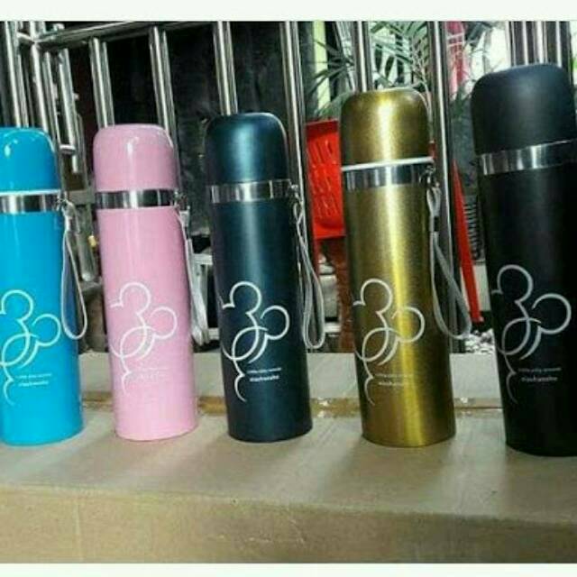 [TERMURAH] Termos Mickey Mouse 500ml Stainless