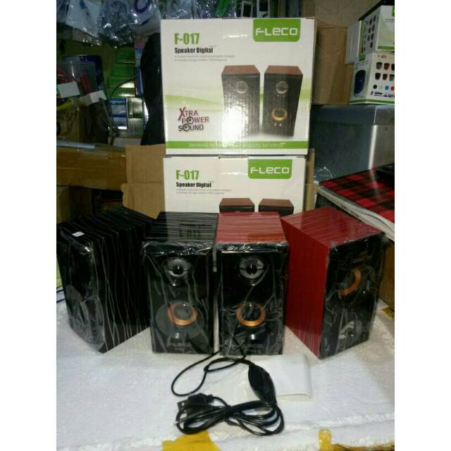 Speaker FLECO F-017  speaker mini komputer stereo bass system