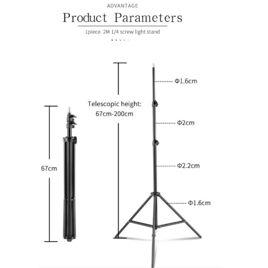 TRIPOD HP / TRIPOD 2 METER / TRIPOD 2.1 METER / 2.1M 2,1M Holder HP Murah