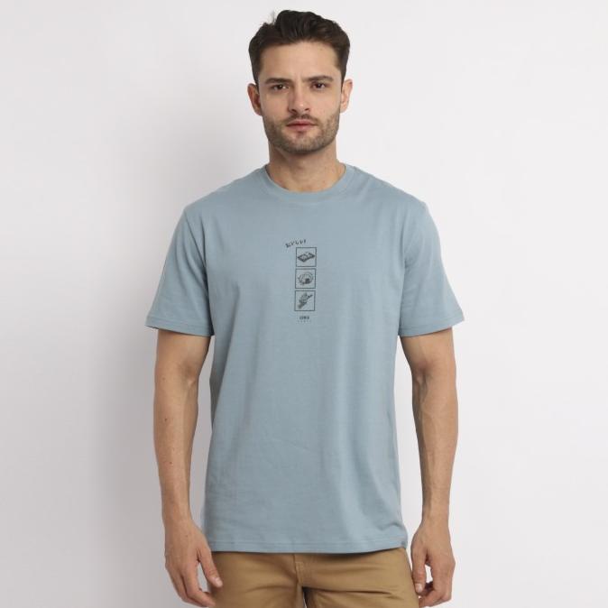 Edwin Jeans Unisex 7.0 Limited Edition T-Shirt Oishi Baby Blue Ss