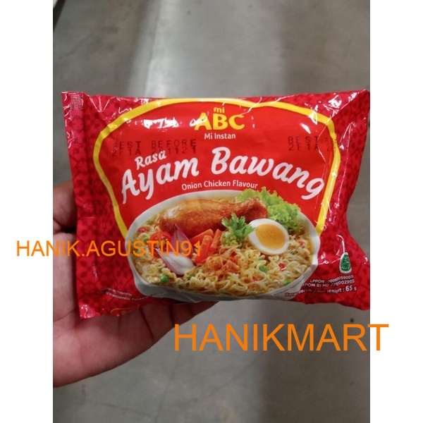 

Abc Mie Bumbu Rasa Ayam Bawang 70 Gr HM91