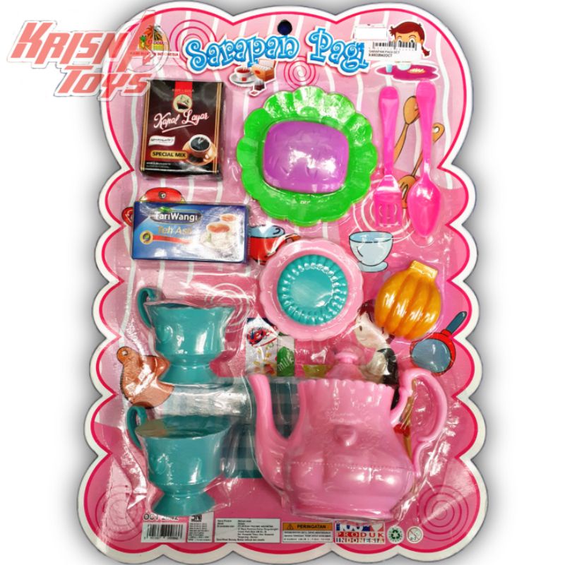 MAINAN ANAK SARAPAN PAGI SET/KITCHEN SET