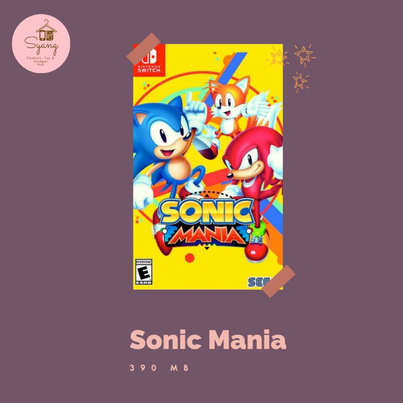 Sonic Mania Nintendo Switch