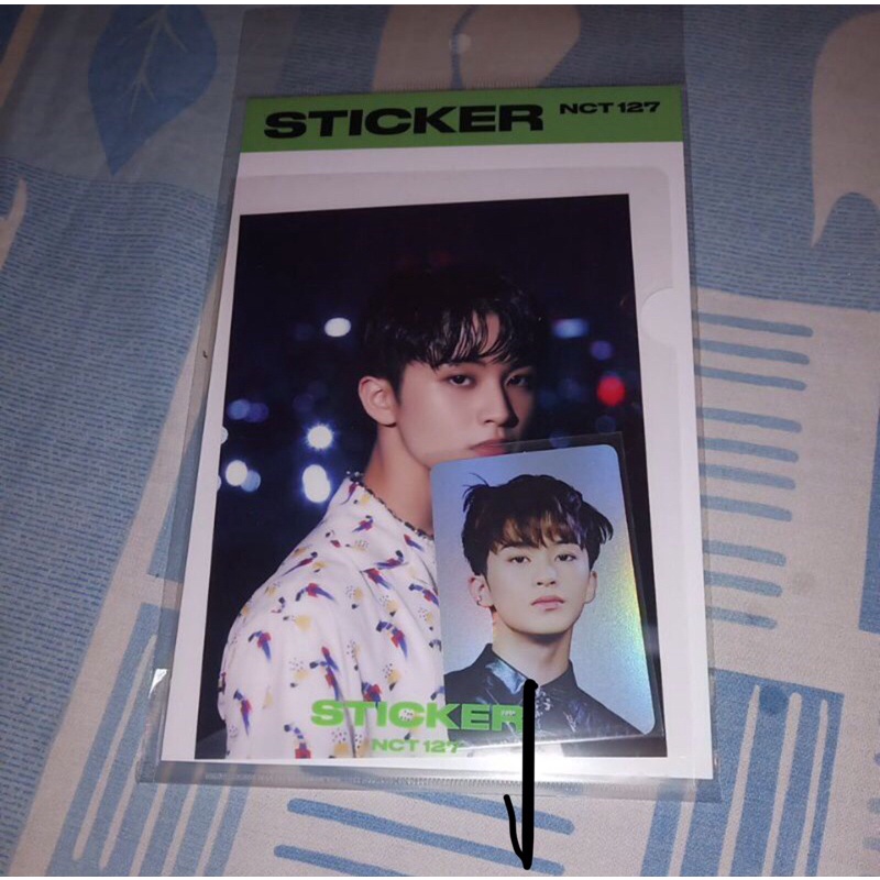 md nct sticker mark set