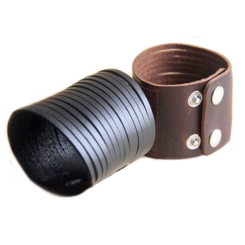 Hu Hu Hu Hu Hu Alat Bantu Pasang Kacamata♡ Gelang Bangle Multi Layer Bahan Kulit Imitasi Untuk Pria / Wanita
