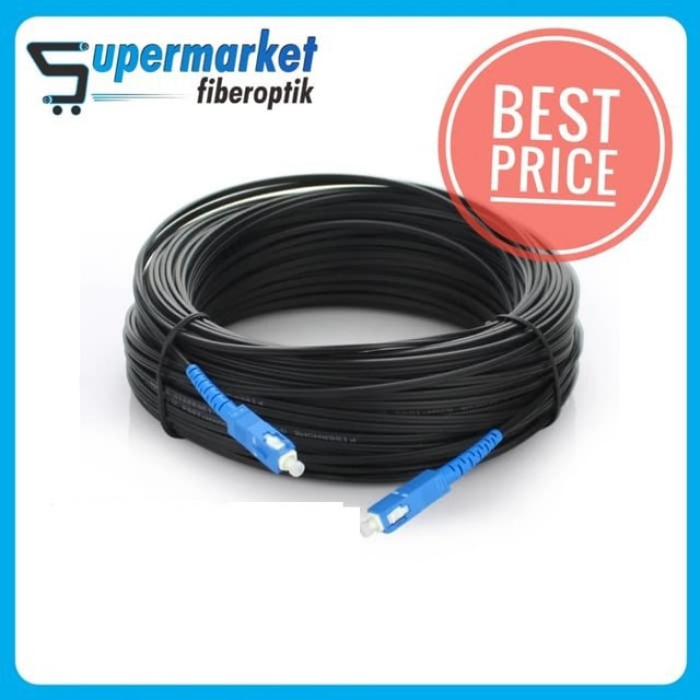 kabel fiber optik precon 100m sc - upc (biru)