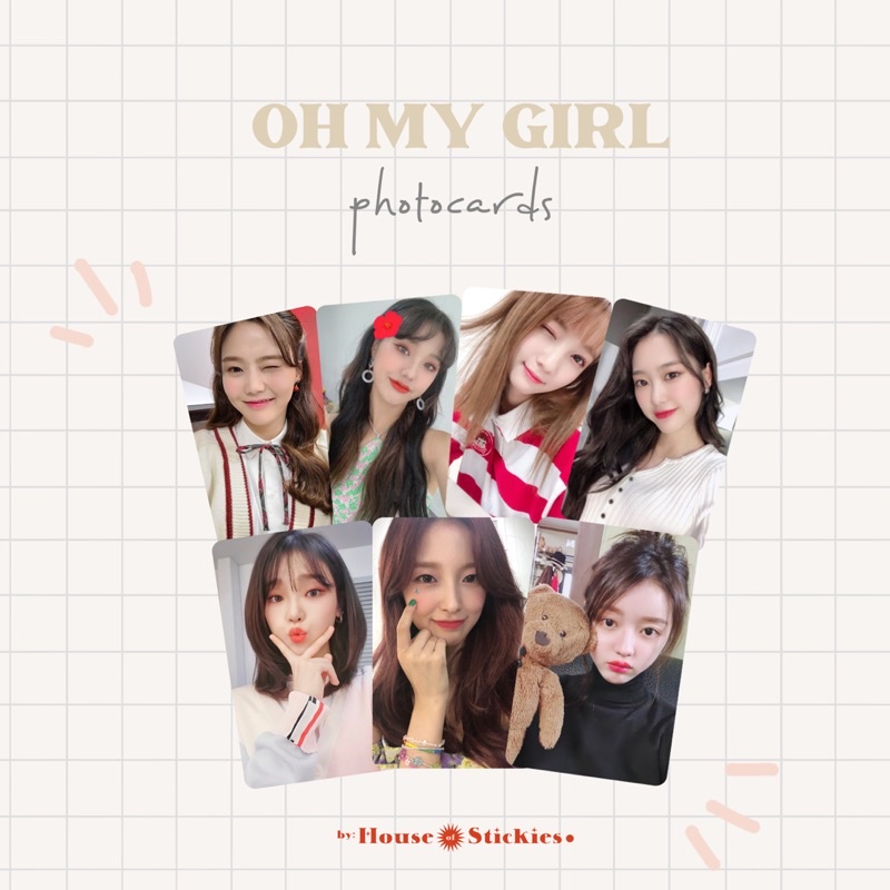 Oh My Girl Unofficial Photocard (Gf Selca Edition)