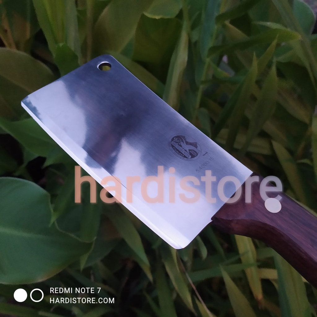 ID PISAU CACAH TULANG & DAGING 15 CM VICTORINOX CLEAVER CAP PAYUNG 5.4000.15 ROSEWOOD ORIGINAL SWISS