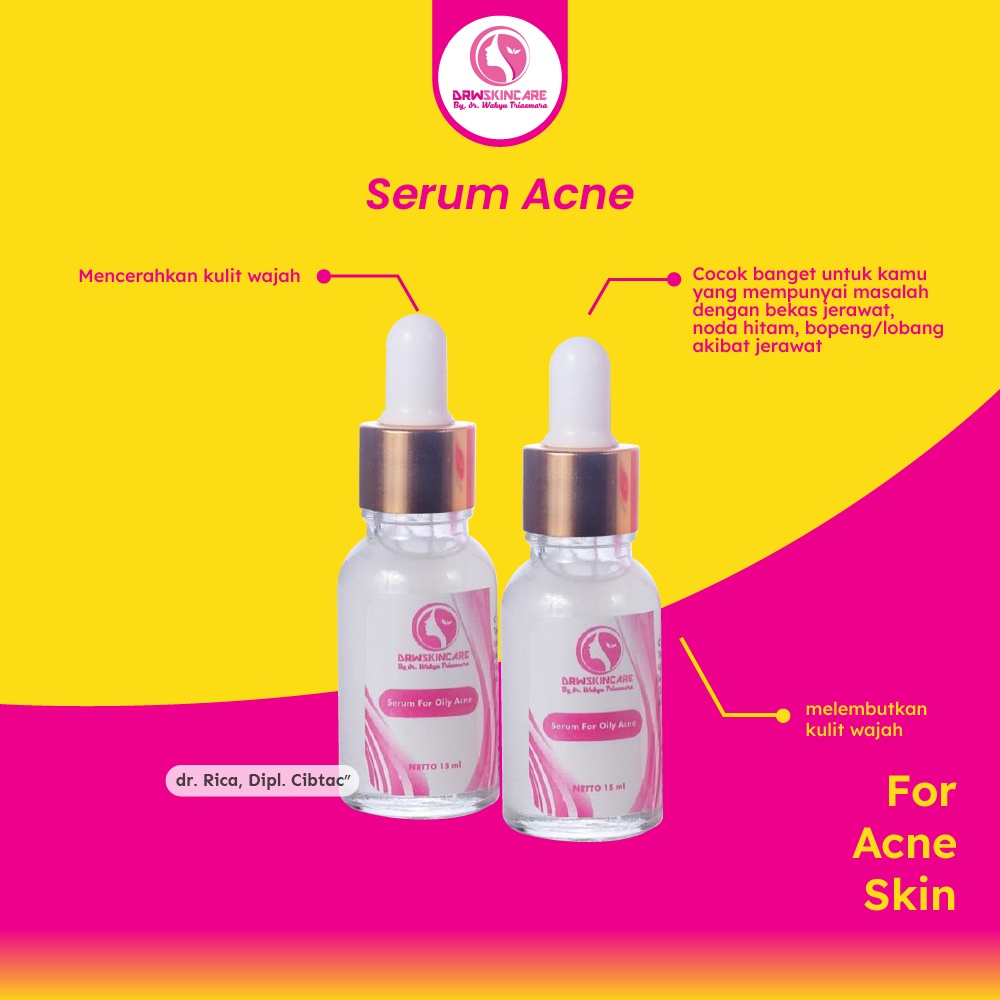 BEST SELLER VARIAN SERUM DRWSKINCARE Solusi Untuk Semua Keluhan Kulit Wajah Kalian, Jerawat, Flek, N