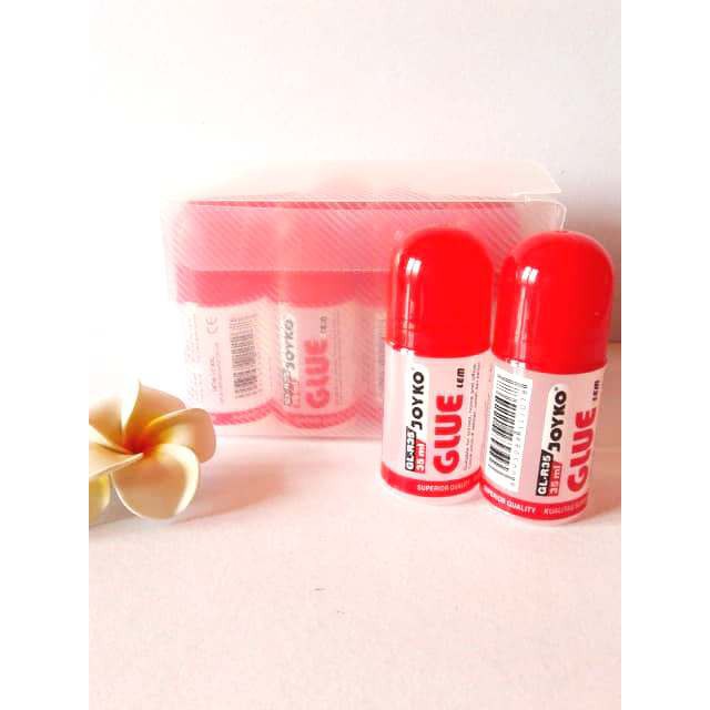 Lem Kertas Cair Botol Bening Alat Tulis Sekolah Murah Praktis Mudah DIY Slime