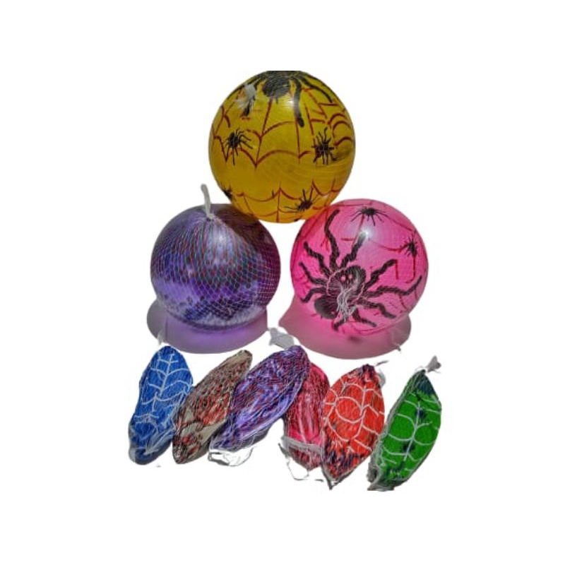 Mainan Anak Bola Karet+Pentil/Mainan Bola Karakter