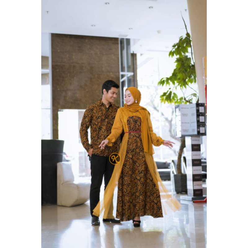 BATIK COUPLE GAMIS BROKAT BATIK COUPLE KONDANGAN GAMIS KONDANGAN GAMIS RAMADHAN