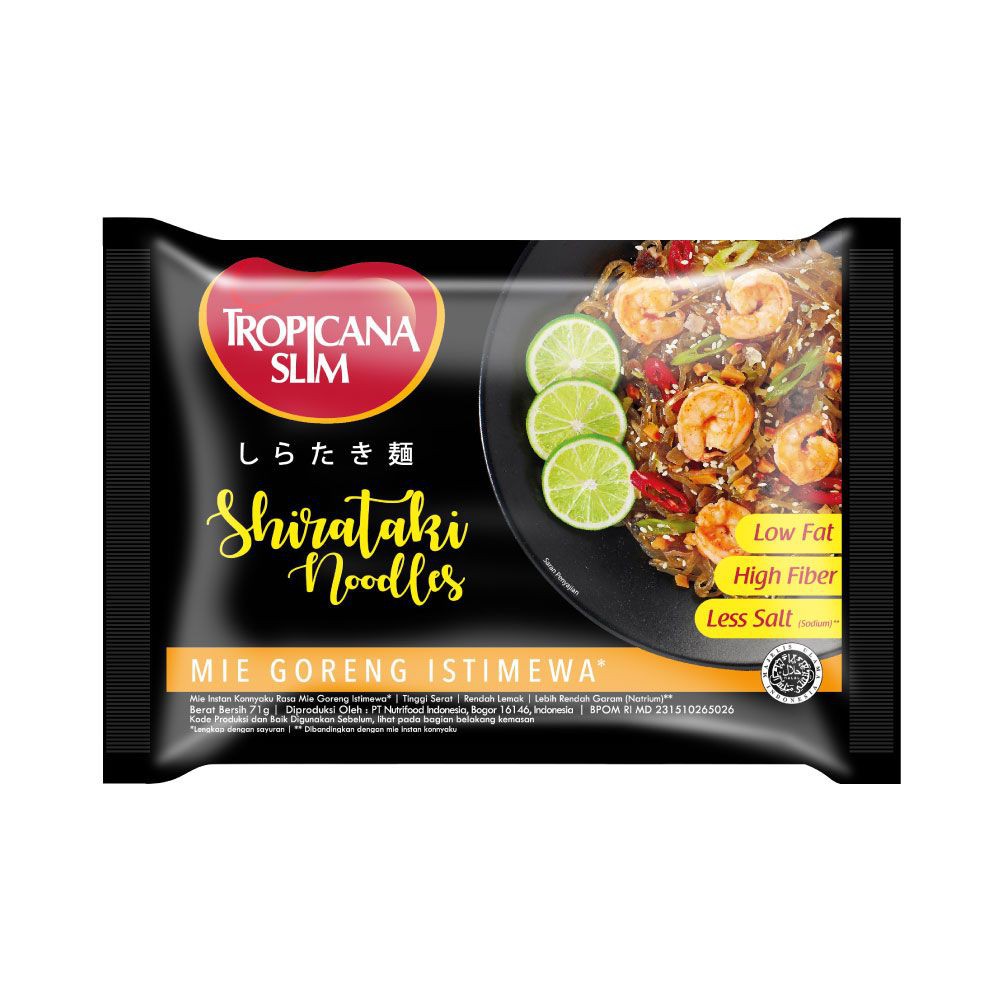 

Tropicana Slim Shirataki Noodle Mie Goreng