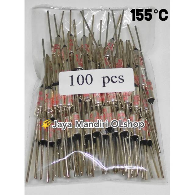 THERMOFUSE 155°C / THERMAL FUSE MAGIC COM 155°C 250V-10A ( 100pcs )