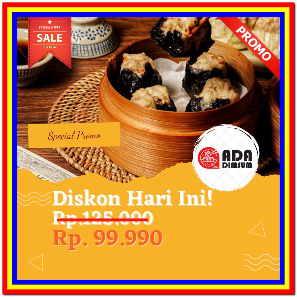 

DIMSUM NORI Plus Saos Sambal| ISI 50 Pcs | ADA DIMSUM TEBET | Berat 35gr/Pcs | ADA DIMSUM | DIMSUM FROZEN FOOD | PABRIK DIMSUM | FROZEN DIMSUM | DIMSUM HALAL | DIMSUM BEKU | DIMSUM MURAH | DIMSUM MIX | DIMSUM GROSIR